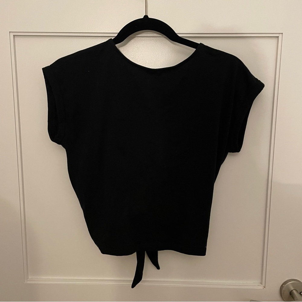 Aritzia Wilfred 2-way black top XS